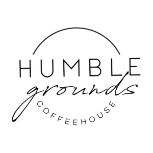 Humble Grounds 3" Round Sticker